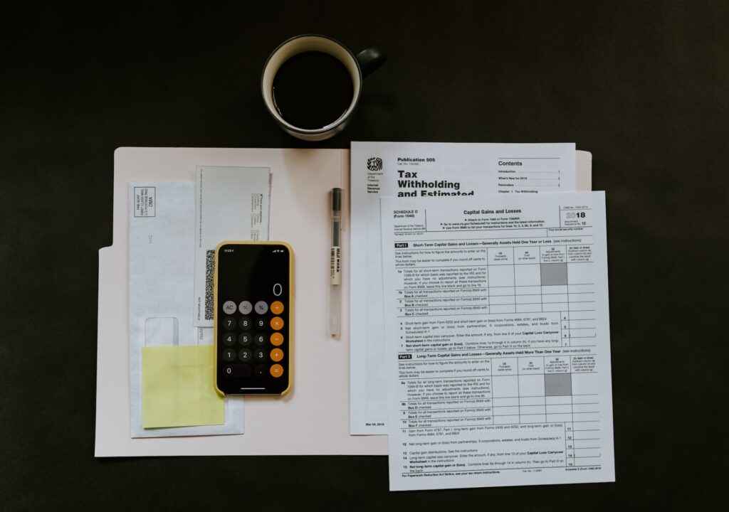 Picture of Taxes and Calculator